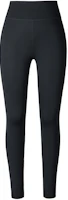 (Women) Nike One Mid-Rise Black Workout Tights for Women AT3099-010 (Women) Nike One Mid-Rise Black Workout Tights for Women AT3099-010