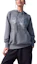 Purchase (Women) Nike Oversized Hoodie Sweatshirt Gray Blue Casual Sportswear HQ4869-084