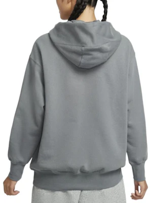 (Women) Nike Oversized Hoodie Sweatshirt Gray Blue Casual Sportswear HQ4869-084 Details for (Women) Nike Oversized Hoodie Sweatshirt Gray Blue Casual Sportswear HQ4869-084
