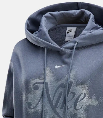 (Women) Nike Oversized Hoodie Sweatshirt Gray Blue Casual Sportswear HQ4869-084 Sizing (Women) Nike Oversized Hoodie Sweatshirt Gray Blue Casual Sportswear HQ4869-084