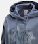 Sizing (Women) Nike Oversized Hoodie Sweatshirt Gray Blue Casual Sportswear HQ4869-084