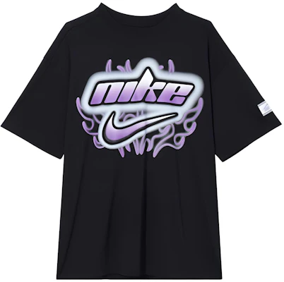 (Women) Nike Oversized Letter Graphic T-Shirt Women’s Black Round Neck Short Sleeve FZ1147-010 Buy (Women) Nike Oversized Letter Graphic T-Shirt Women’s Black Round Neck Short Sleeve FZ1147-010