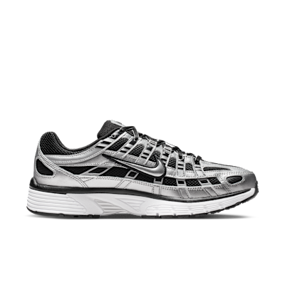Shop (W) Nike P-6000 Retro Running Sneakers Zilver/Zwart/Wit/Metaal Zilver BV1021-013
