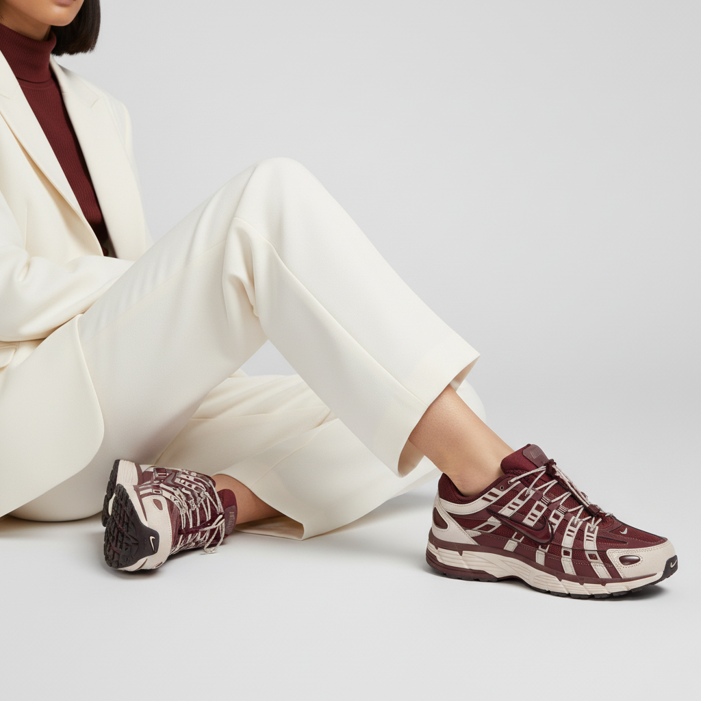 Order (W) Nike P-6000 Kasut Lari Silk Merah/Burgundy Ash/Burgundy Crush IM5237-600