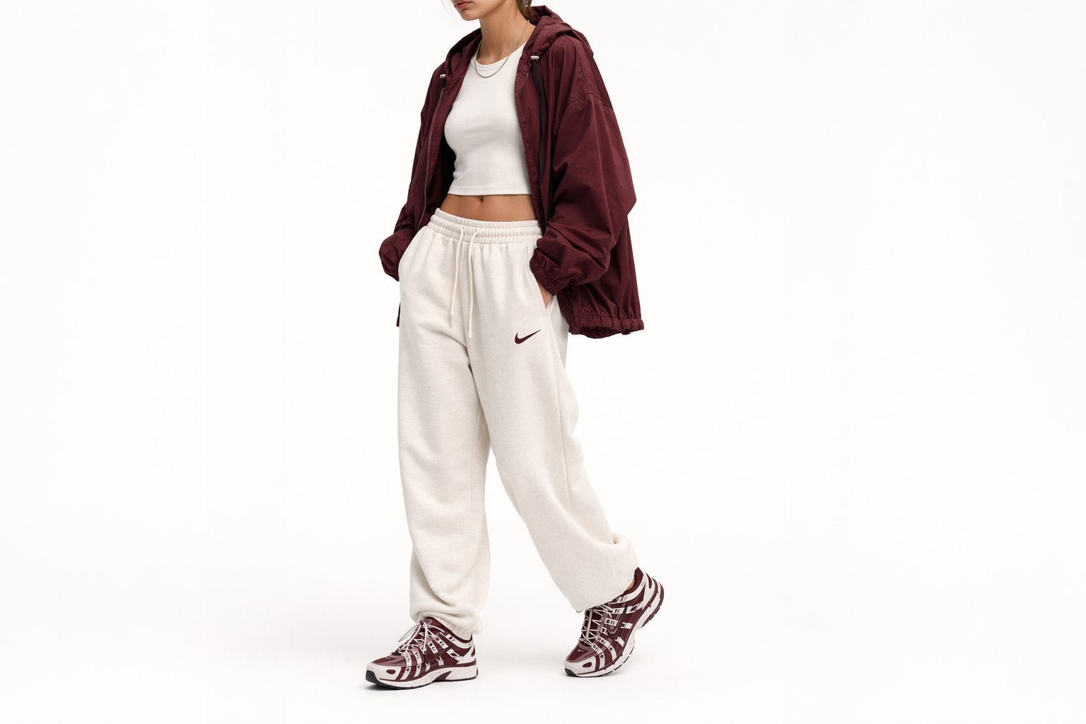Order (W) Nike P-6000 Hardloopschoenen Zijde Rood/Bordeaux As/Bordeaux Crush IM5237-600