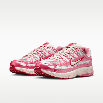 Details for (W) Nike P-6000 運動鞋 全白/粉紅妮/深紅/護盾紅 IO3496-100