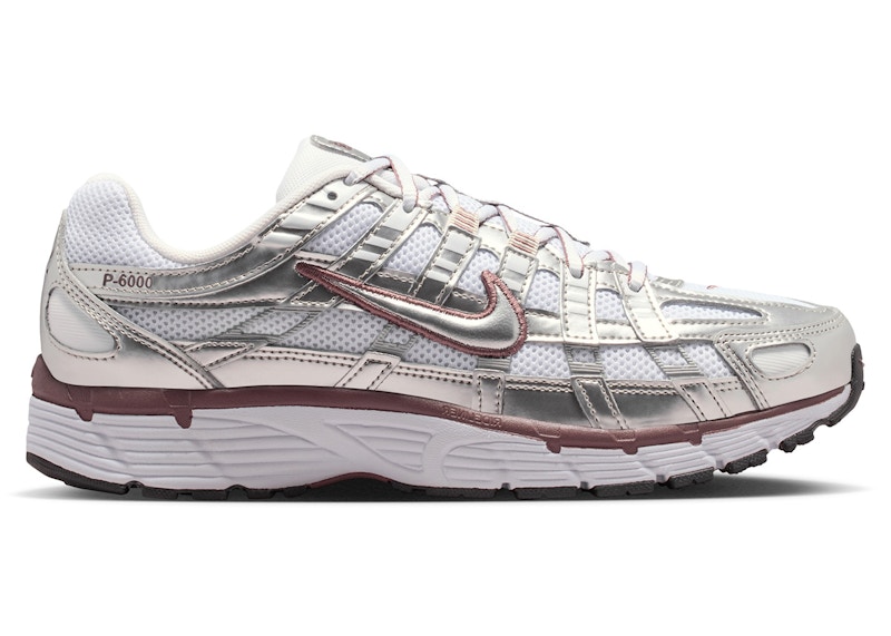Buy (W) ナイキ P-6000 ホワイト メタリックシルバー タトゥー BV1021-110