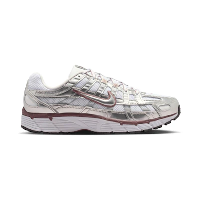 (W) Nike P-6000 'White Metallic Silver'