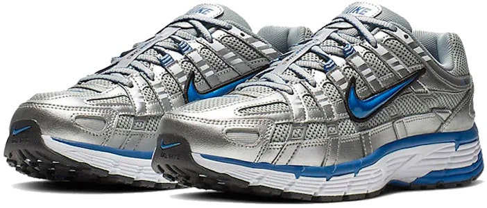 (W) Nike P-6000 'Putih Hitam Biru Perak' BV1021-001(YC) Lookbook (W) Nike P-6000 'Putih Hitam Biru Perak' BV1021-001(YC)