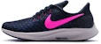 (W) Nike Air Zoom Pegasus 35 'Obsidian Pink Blast Deep Royal Blue' Malay 942855-401