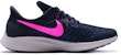 (W) Nike Air Zoom Pegasus 35 'Obsidian Pink Blast Deep Royal Blue' Malay 942855-401