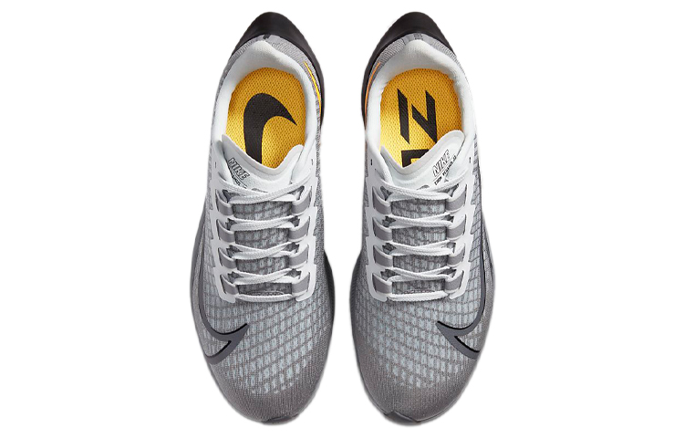 (W) Nike Air Zoom Pegasus 37 Shoe Grey/Black/Orange 圖 4