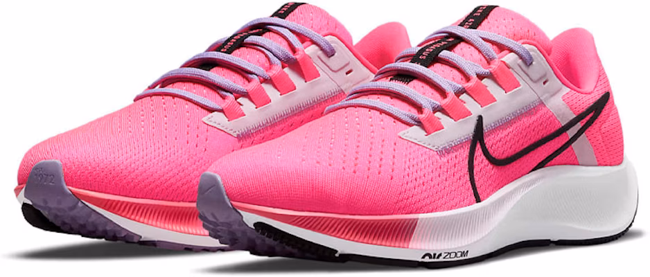 Nike Pegasus 38 飛馬38 減震防滑 低筒 跑步鞋 女款 粉黑 Lookbook Nike Pegasus 38 飛馬38 減震防滑 低筒 跑步鞋 女款 粉黑
