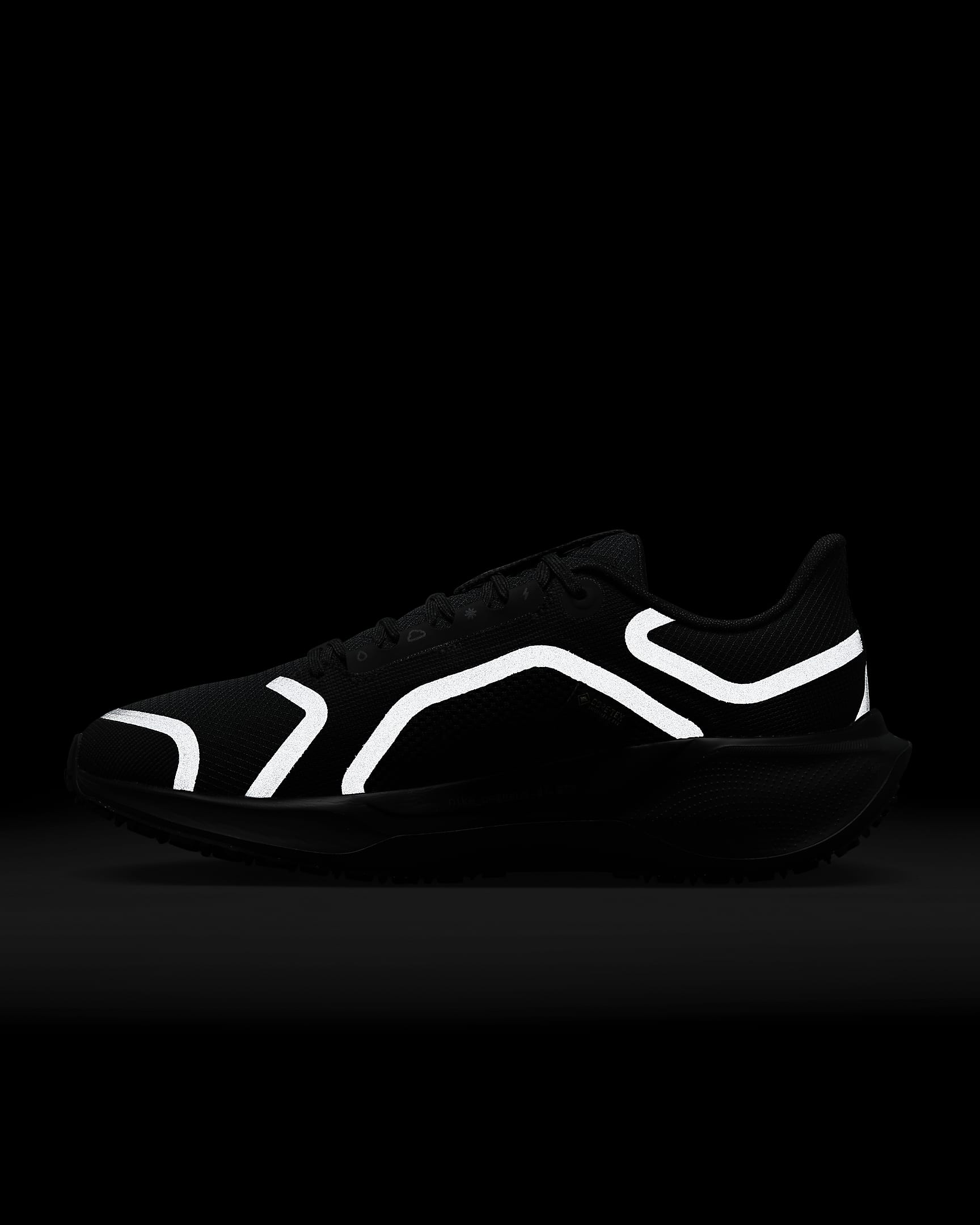 (W) Nike Pegasus 41 GORE-TEX 'Black Anthracite Black' 圖 12