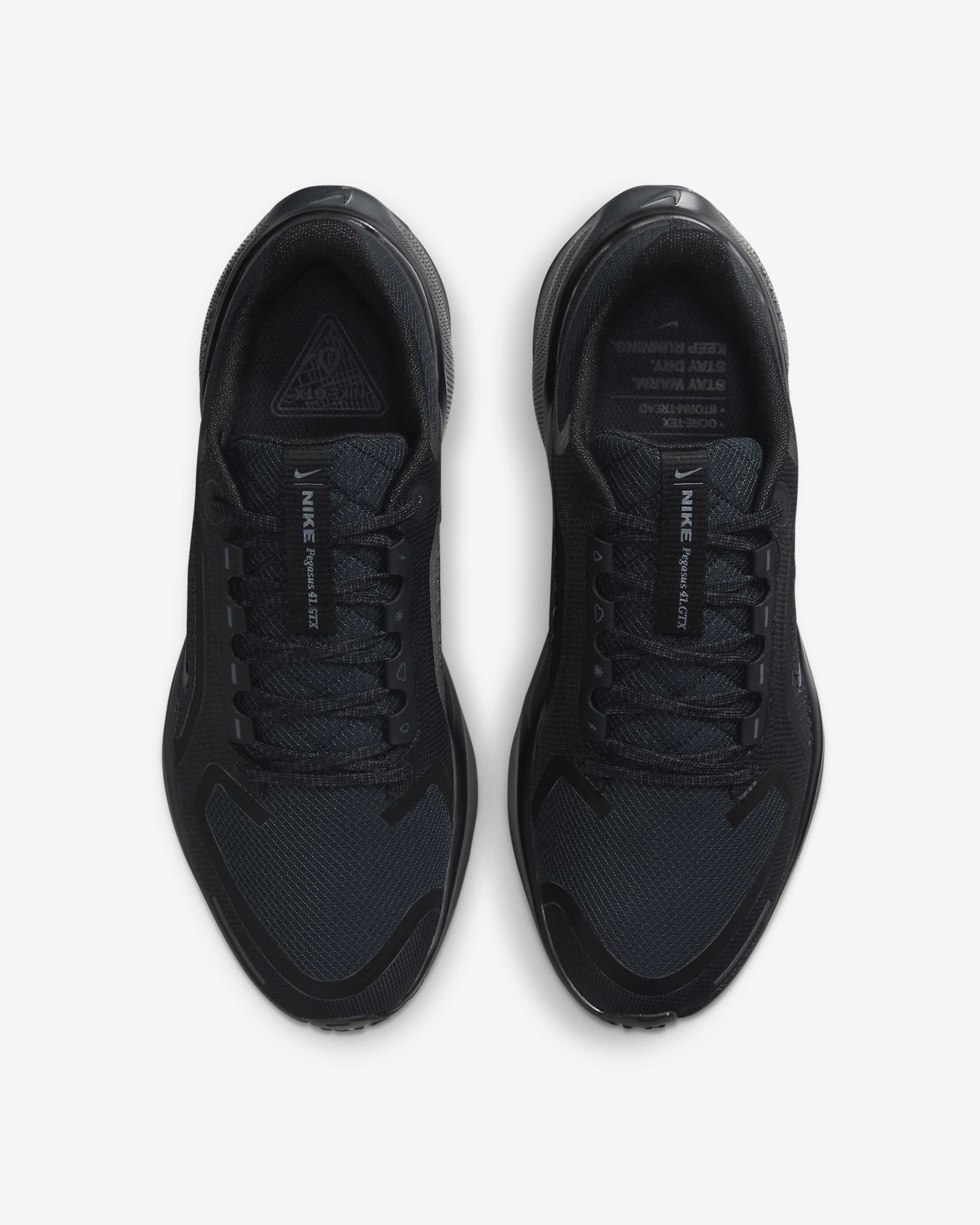 (W) Nike Pegasus 41 GORE-TEX 'Black Anthracite Black' 圖 4