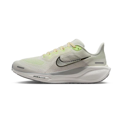 (W) Nike Pegasus 41 Running Shoes Sail/Photon Dust/Barely Volt/Metallic Silver