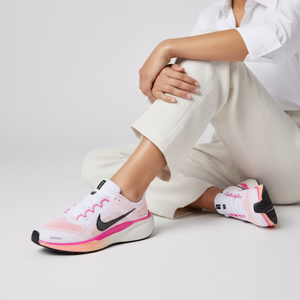 (W) Nike Pegasus 41 Putih/Merah Jambu Api/Orange Pulse/Hitam FD2723-120 Order (W) Nike Pegasus 41 Putih/Merah Jambu Api/Orange Pulse/Hitam FD2723-120