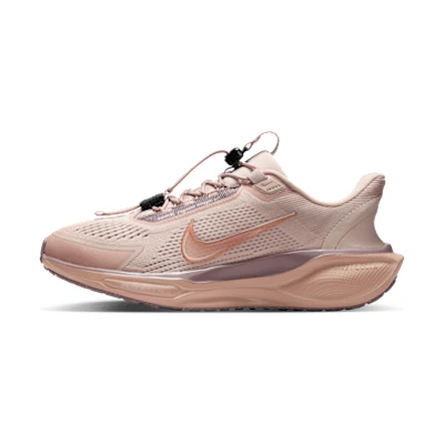 (W) Nike Pegasus Ease On Silt Red/Taupe Grey/Particle Pink/Metallic Rose Gold