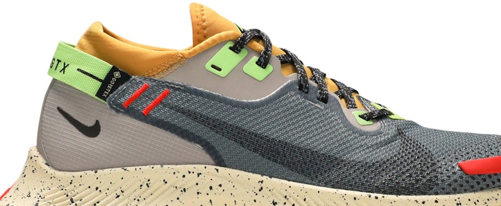 Nike Pegasus Trail 2 GTX 舒適 回彈 低筒 跑步鞋 女款 灰黃紅 Order Nike Pegasus Trail 2 GTX 舒適 回彈 低筒 跑步鞋 女款 灰黃紅