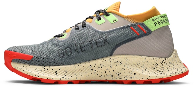 Nike Pegasus Trail 2 GTX 舒適 回彈 低筒 跑步鞋 女款 灰黃紅 Lookbook Nike Pegasus Trail 2 GTX 舒適 回彈 低筒 跑步鞋 女款 灰黃紅