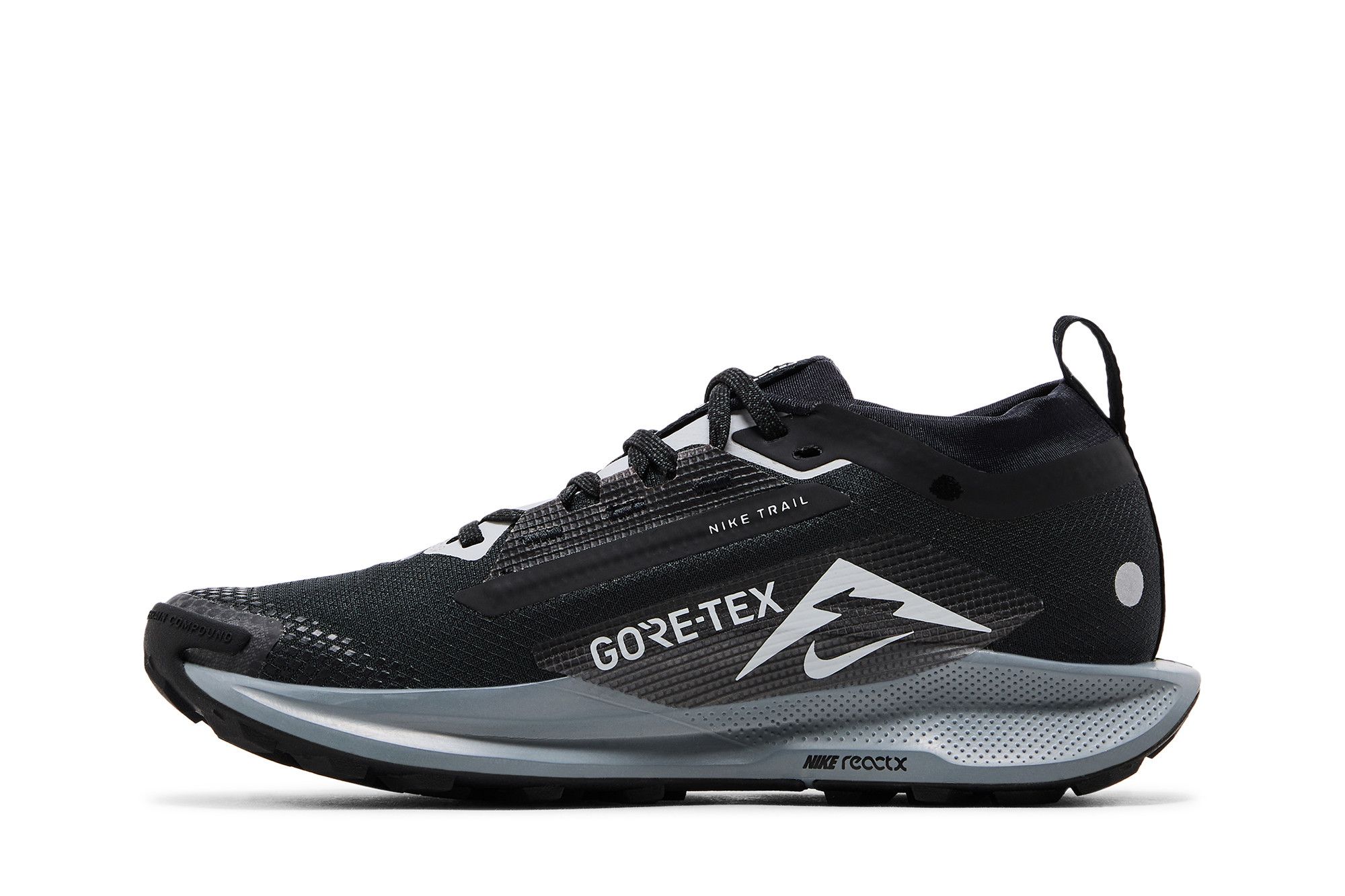 Shop (W) Nike Pegasus Trail 5 GORE-TEX 'Hitam Abu-abu Serigala' FQ0912-001