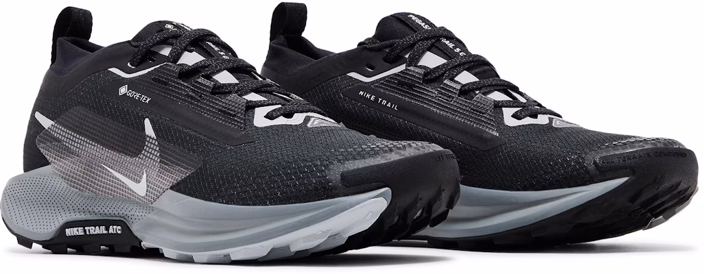 (W) Nike Pegasus Trail 5 GORE-TEX 'Hitam Abu-abu Serigala' FQ0912-001 1