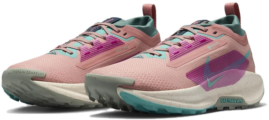 (Women) Nike Pegasus Trail 5 5 GORE-TEX 'Red Stardust Green Frost' FQ0912-600 Lookbook (Women) Nike Pegasus Trail 5 5 GORE-TEX 'Red Stardust Green Frost' FQ0912-600