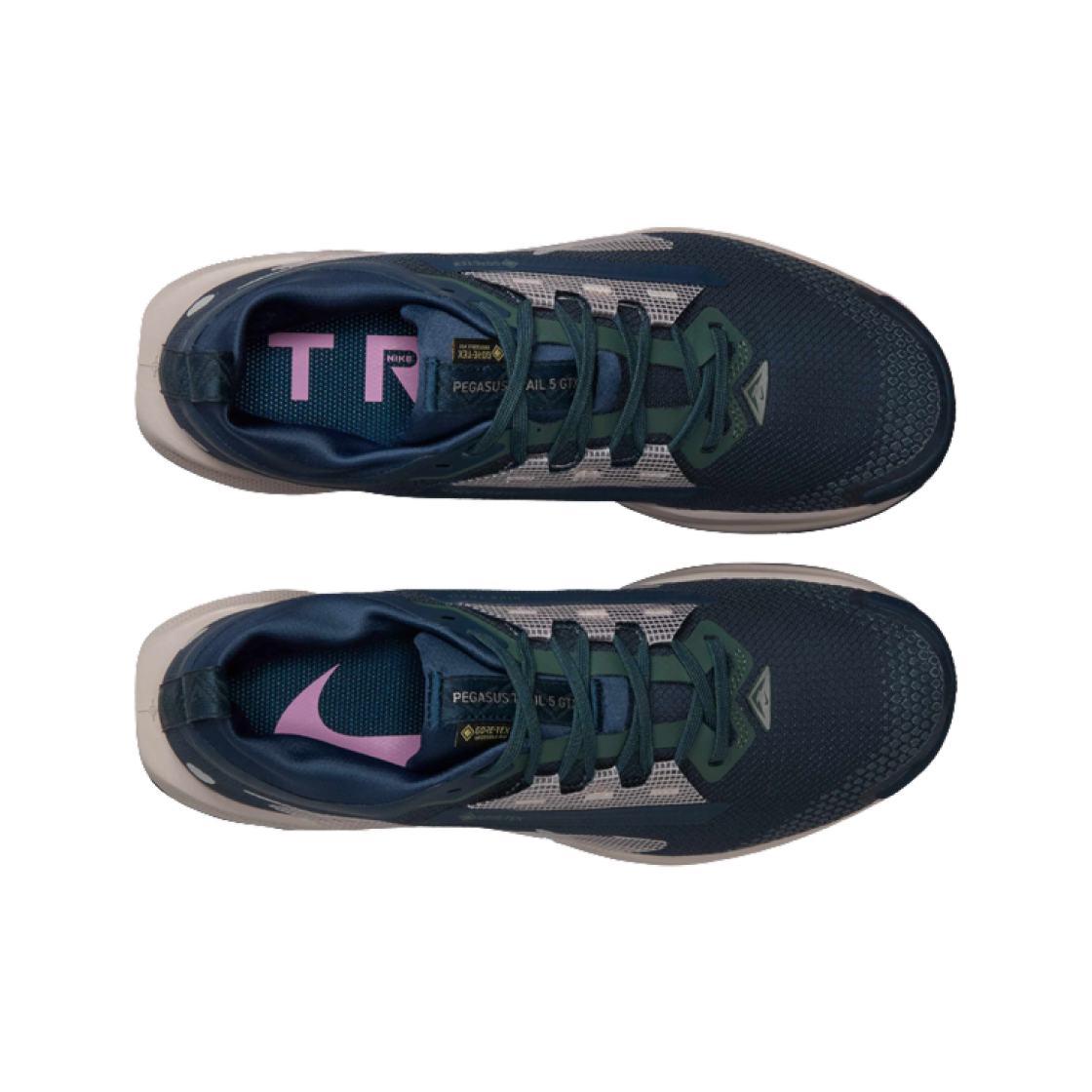 Order (W) （女款）Nike React Pegasus Trail 5 Gore-Tex 鎧甲海軍藍復古綠鉑金紫 FQ0912-400 FQ0912-400