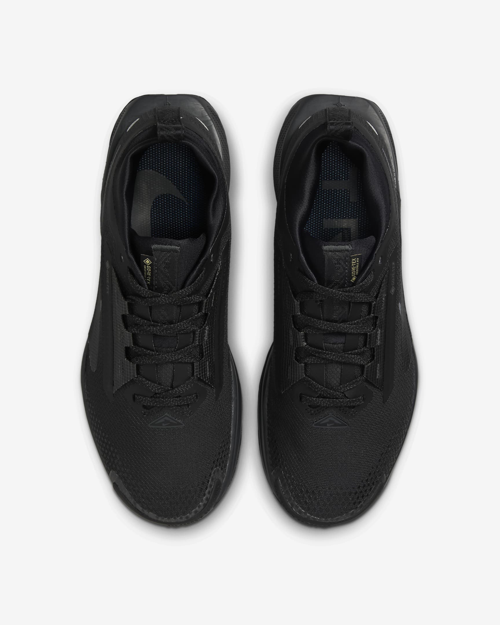 Shop (W) 나이키 페가수스 트레일 5 고어텍스 '블랙 앤트러사이트 블랙' FQ0912-002