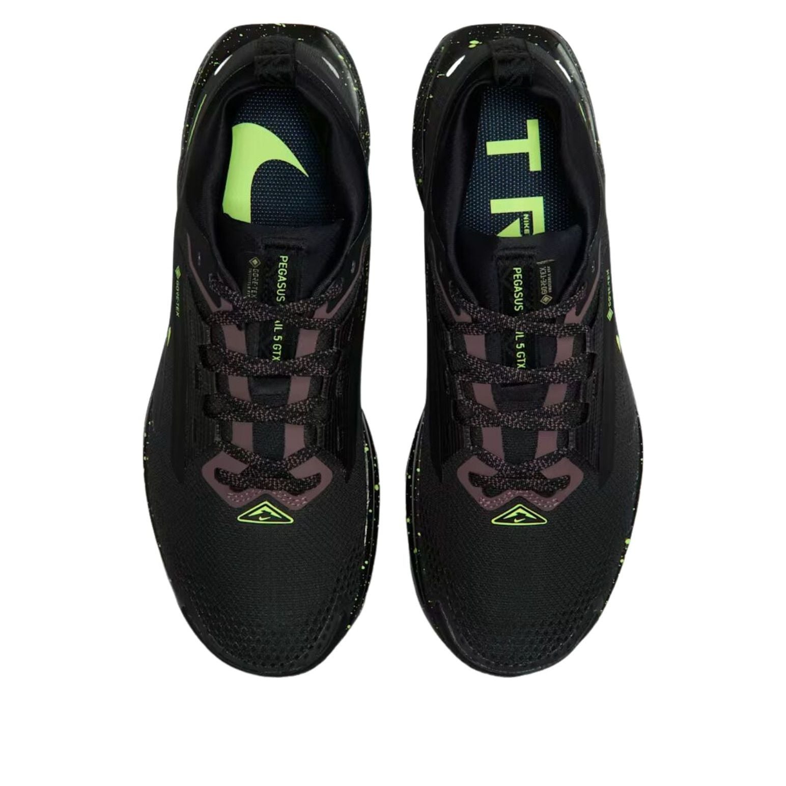 Order (W) Nike React Pegasus Trail 5 Gore-Tex Hitam Phantom Volt Ice FQ0912-009