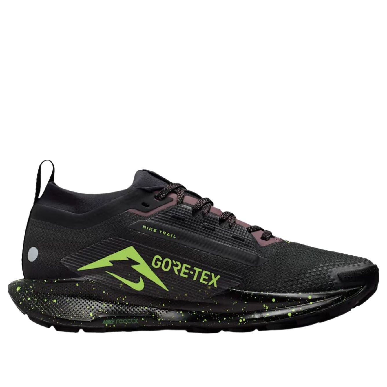 Details for (W) Nike React Pegasus Trail 5 Gore-Tex Hitam Phantom Volt Ice FQ0912-009