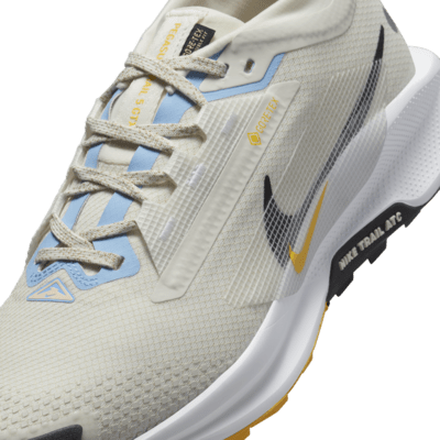 Cheap (Women) Nike Pegasus Trail 5 GORE-TEX 'Phantom Black University Gold' FQ0912-003