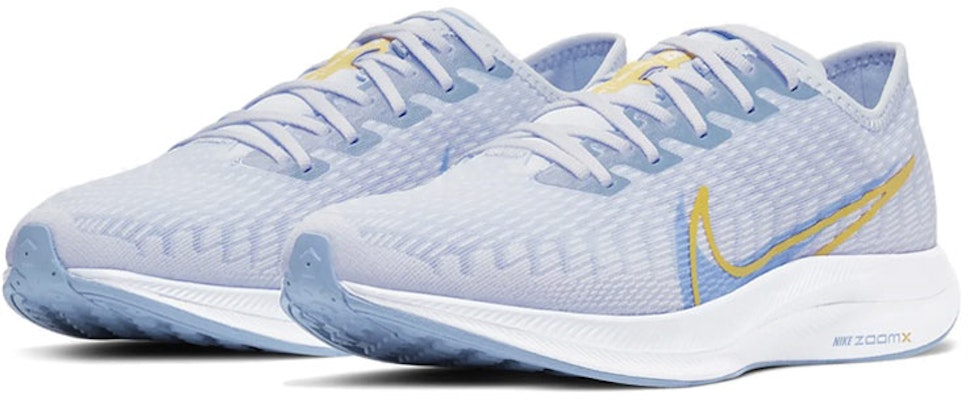 (Women) Nike Zoom Pegasus Turbo 2 Rise 'Blue White Yellow' CQ5413-461 Lookbook (Women) Nike Zoom Pegasus Turbo 2 Rise 'Blue White Yellow' CQ5413-461