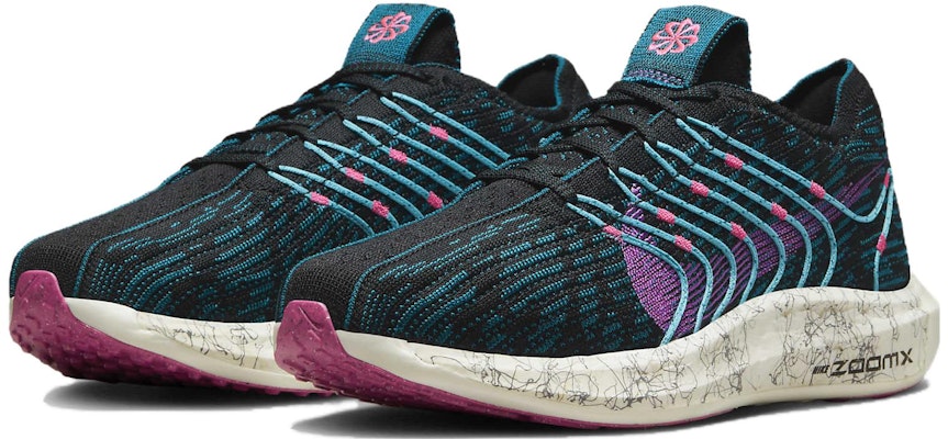(W) Nike Pegasus Turbo Next Nature SE 'Negro Sueño Fucsia' FJ2975-001 Lookbook (W) Nike Pegasus Turbo Next Nature SE 'Negro Sueño Fucsia' FJ2975-001