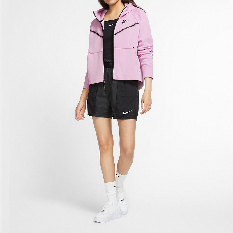 (Women) Nike Pink Windbreaker Breathable Hooded Jacket CW4299-680 圖 4