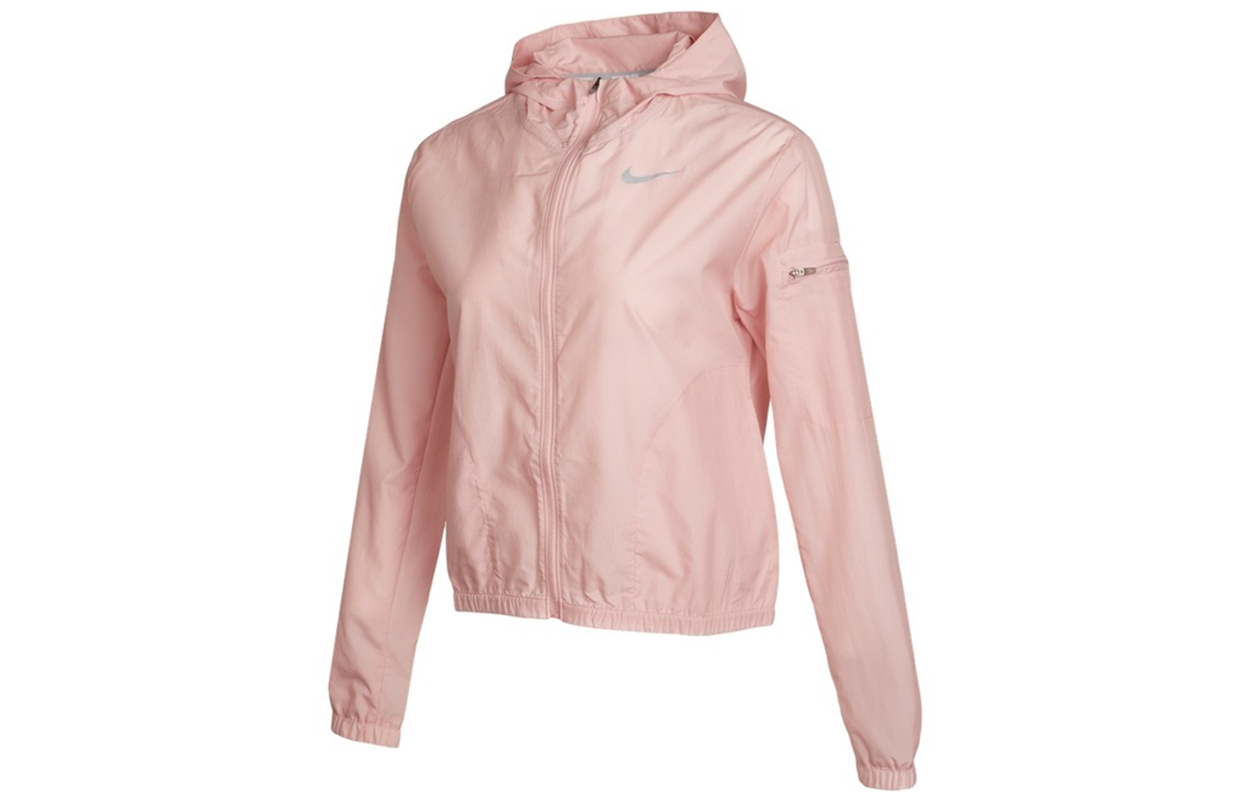 (Women) Nike Pink Windproof Hooded Casual Sports Jacket CZ9541-630 圖 2