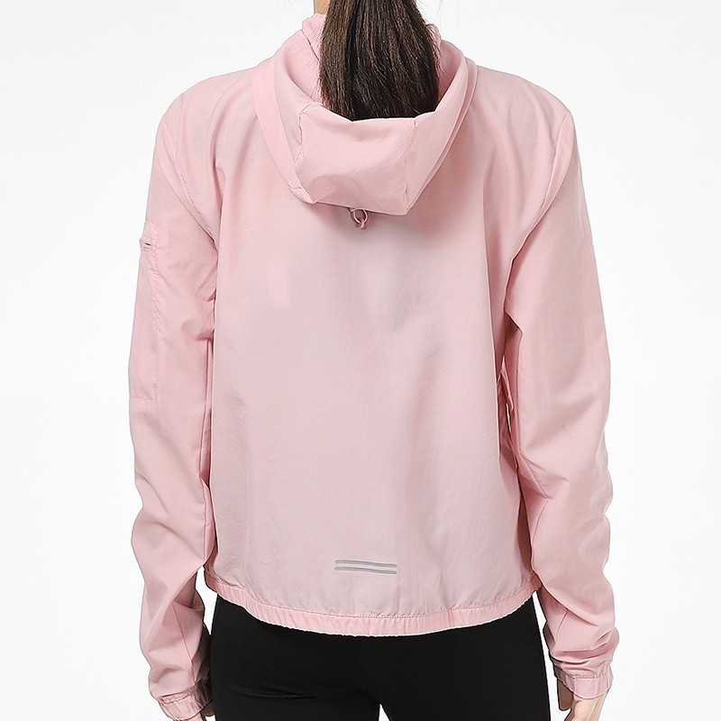 (Women) Nike Pink Windproof Hooded Casual Sports Jacket CZ9541-630 圖 6