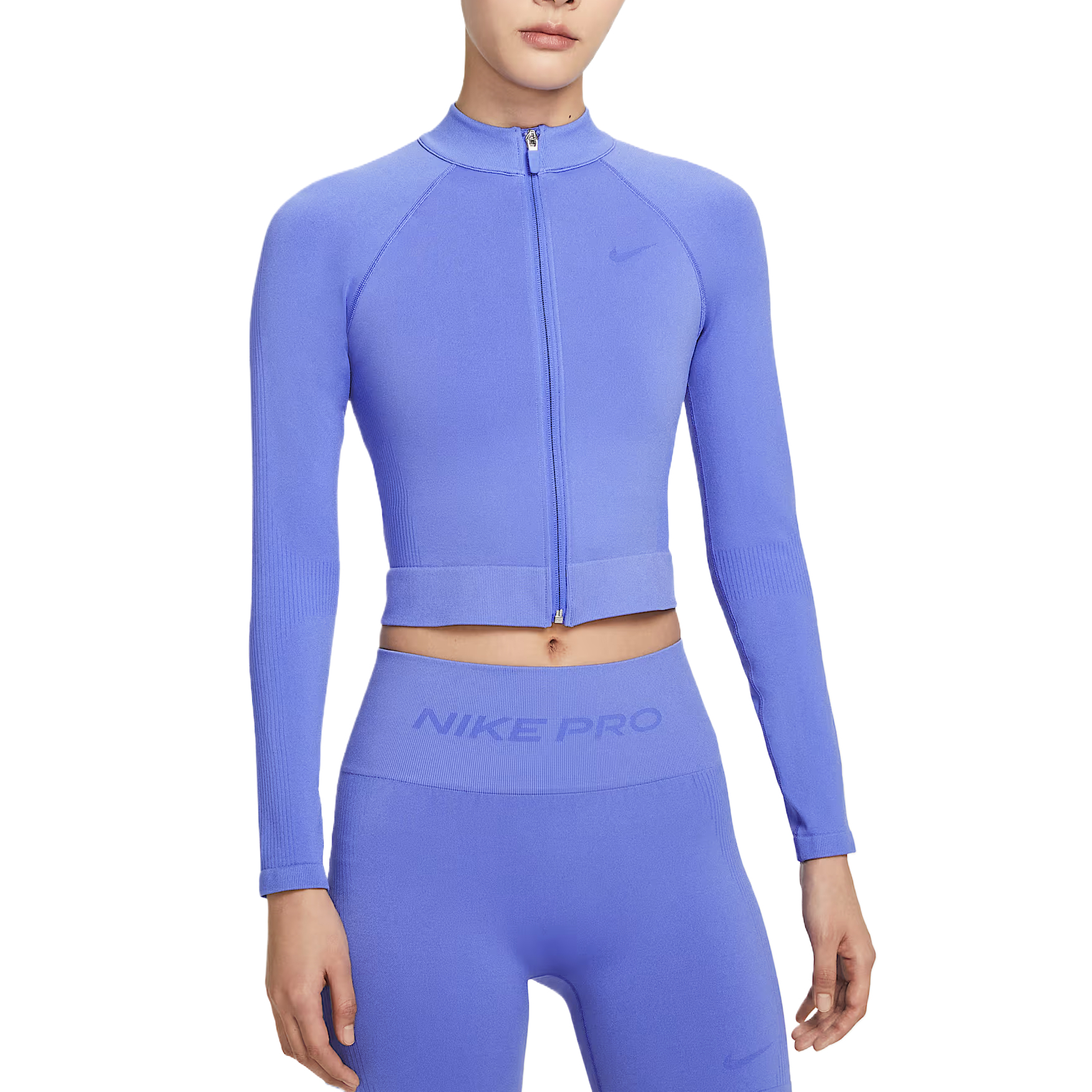 (Women) Nike Pro Long-Sleeve Compression Fitness Shirt Solid Color IO4467-570