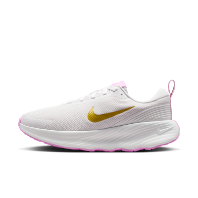 (W) Nike Pro Mina Best Grey/Light Magenta/Off White/Metallic Gold