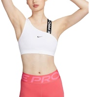 (Women) Nike Pro Swoosh Asymmetrical Medium-Support Sports Bra White for Women. FV6527-100 (Women) Nike Pro Swoosh Asymmetrical Medium-Support Sports Bra White for Women. FV6527-100