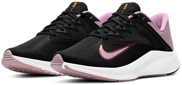 (W) Nike Quest 3 'Hitam Arctic Pink' CD0232-009 Lookbook (W) Nike Quest 3 'Hitam Arctic Pink' CD0232-009