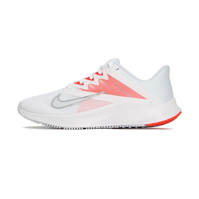 (W) Nike Quest 3 'White Bright Crimson'
