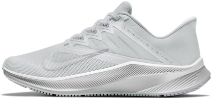(Women) Nike Quest 3 Low Tops Sports Silver CD0232-004 (Women) Nike Quest 3 Low Tops Sports Silver CD0232-004