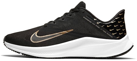 (Women) Nike Quest 3 Premium 'Mini Swooshes' CV0149-001 (Women) Nike Quest 3 Premium 'Mini Swooshes' CV0149-001