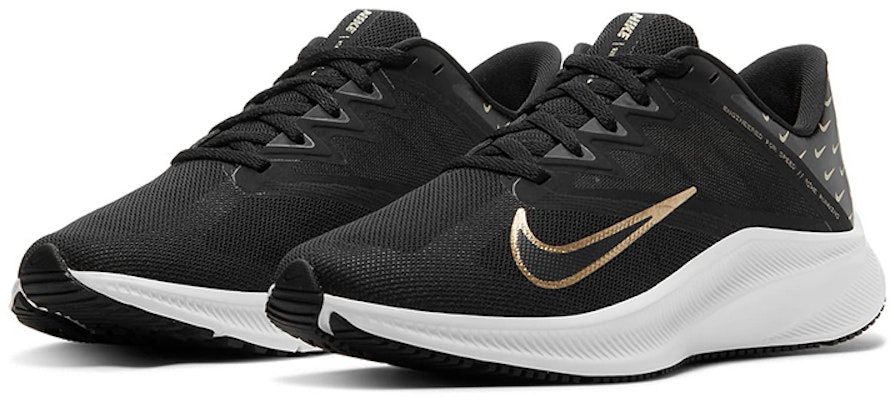 (W) Nike Quest 3 Premium 'Mini Swooshes' Sneakers CV0149-001 Lookbook (W) Nike Quest 3 Premium 'Mini Swooshes' Sneakers CV0149-001