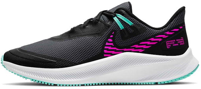 (W) 나이키 퀘스트 3 쉴드 '블랙 파이어 핑크 미스트' (Nike 퀘스트3 쉴드 '블랙핑크미스트' - shorter option) CQ8893-010 Buy (W) 나이키 퀘스트 3 쉴드 '블랙 파이어 핑크 미스트' (Nike 퀘스트3 쉴드 '블랙핑크미스트' - shorter option) CQ8893-010