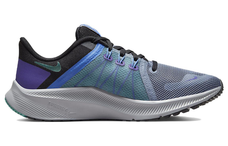 Order (W) Nike Quest 4 Baskets Basses Bleues DA1106-400