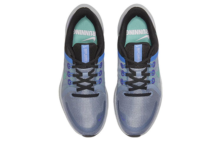 Shop (W) Nike Quest 4 Baskets Basses Bleues DA1106-400