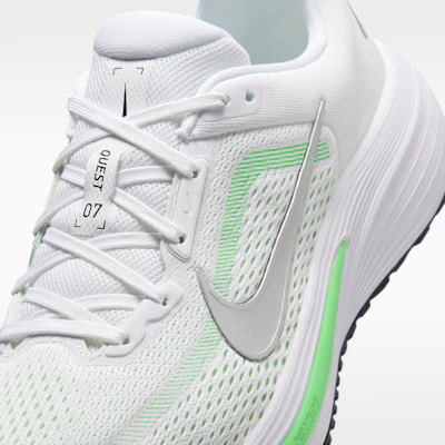 (W) Nike Quest 7 Putih/Hijau Ilusi/Cucumber Calm/Perak Metalik IM9291-102 Sizing (W) Nike Quest 7 Putih/Hijau Ilusi/Cucumber Calm/Perak Metalik IM9291-102