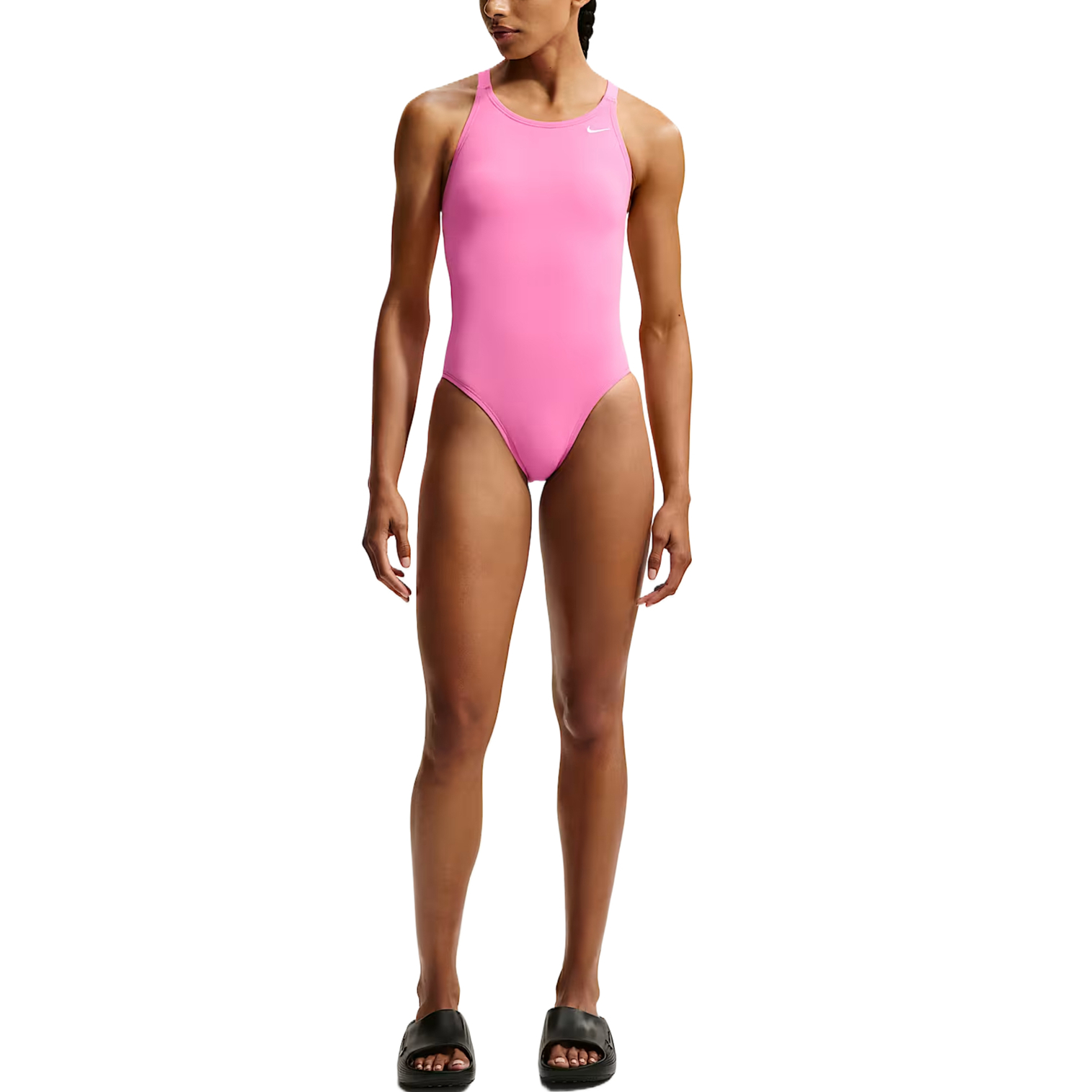(Women) Nike Quick-Dry Slim Fit Sleeveless One-Piece Swimsuit NESSA001-663